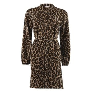 Leopard Maia Dress 13673 fra Continue, Str. XL