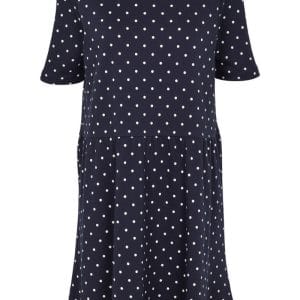 Basic Apparel - Kjole - Signe Dress Dot - Navy