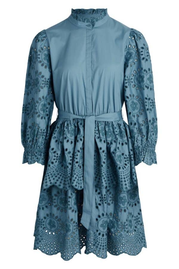 Bruuns Bazaar - Kjole - Rosie Emlin Dress - Blue Heaven