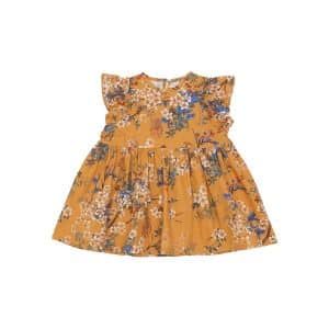 Christina Rohde Baby Dress AW20 - Yellow Floral