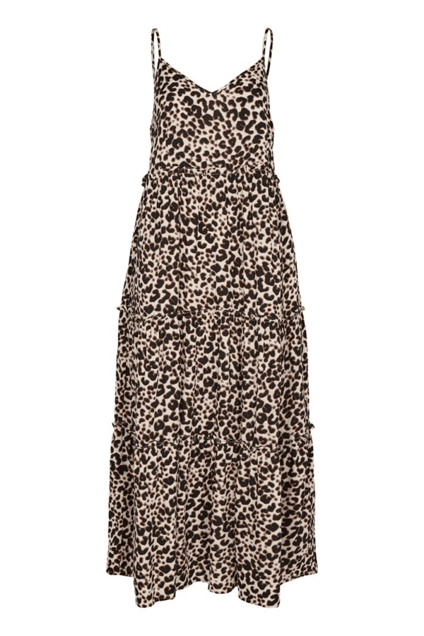 CoÂ´Couture Adore Animal Gipsy Kjole 96730 199, Farve: Hvid, Størrelse: XL, Dame