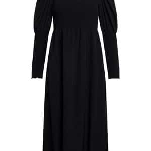 CoÂ´Couture Ariya Gul Smock Kjole 96550 96, Farve: Sort, Størrelse: XS, Dame