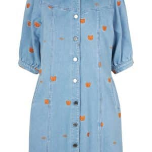 Crás - Kjole - Patticras Dress - Light Blue Bow