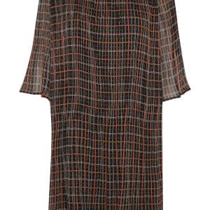 Denim Hunter Dhtulle Sana Pleated Kjole, Farve: Sort, Størrelse: 34, Dame