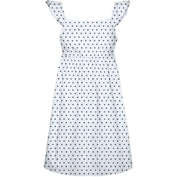 Vero Moda kjole VMSOPHIE - Bright White Black Dots