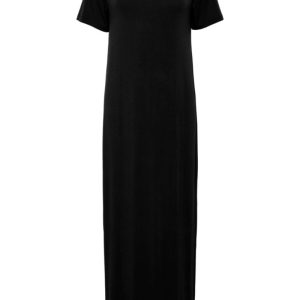 Pieces - Kjole - PC Sofia SS T-Shirt Maxi Dress - Black