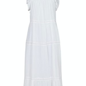 Neo Noir - Kjole - Ankita S Voile Dress - White