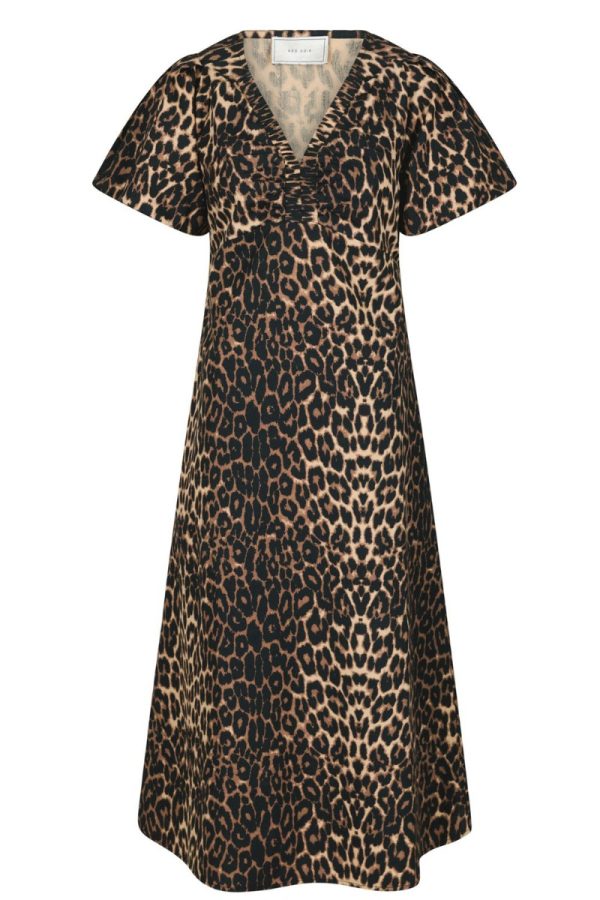 Neo Noir - Kjole - Illana Leo Dress - Leopard