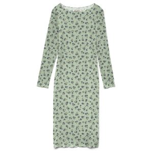 VERO MODA dame kjole VMJULIA - Bok Choy FLOWERS