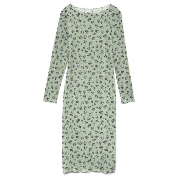 VERO MODA dame kjole VMJULIA - Bok Choy FLOWERS