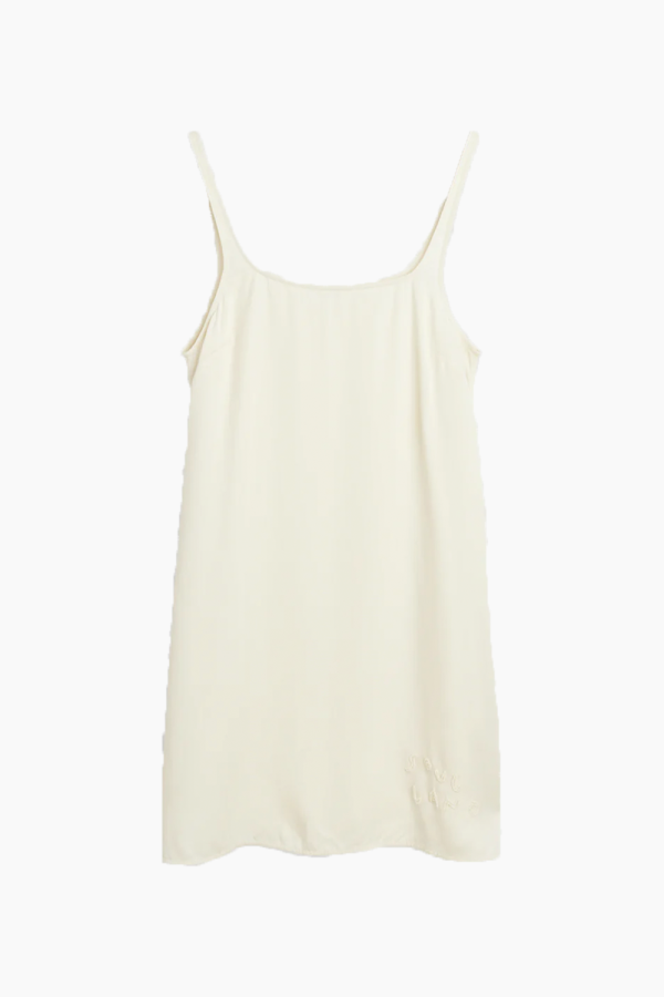 Capri Dress - Off White - Soulland - Hvid XS/S