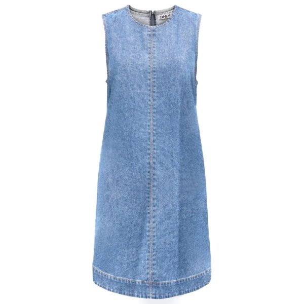 ONLY DAME KJOLE ONLDORSI - Light Blue Denim