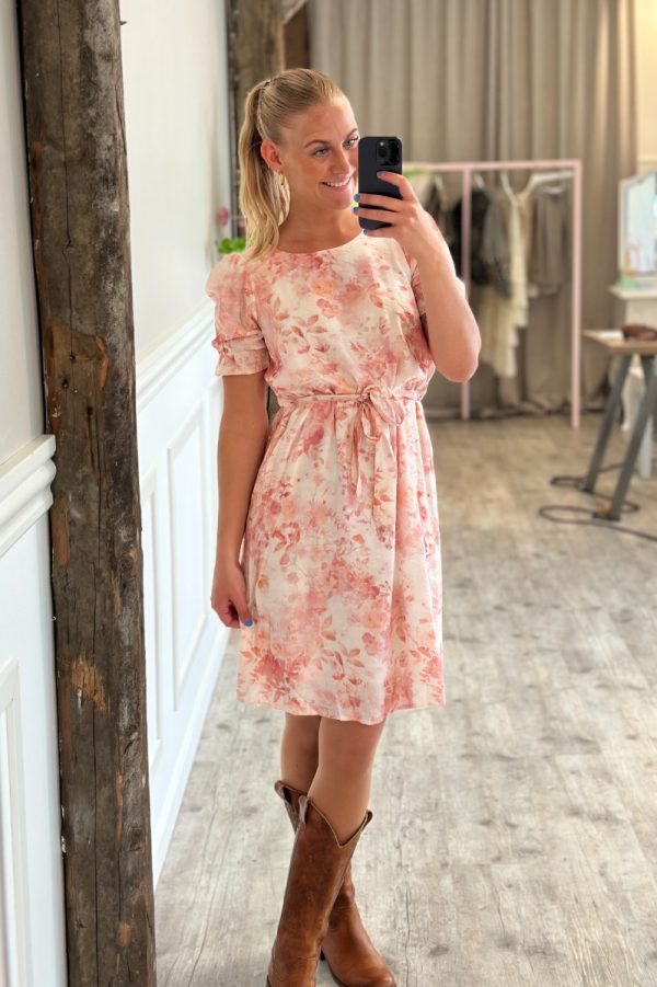 Sisters Point - Kjole - Noki-DR.SS1 - Light Coral Flower