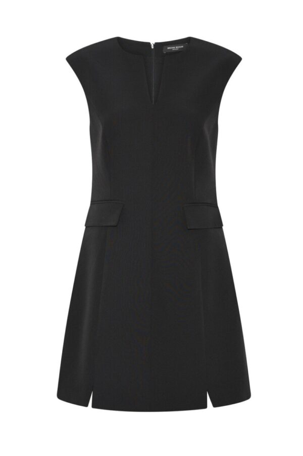 Bruuns Bazaar - Kjole - Women RubySusBBLenesa Dress - Black (Levering midt juli)