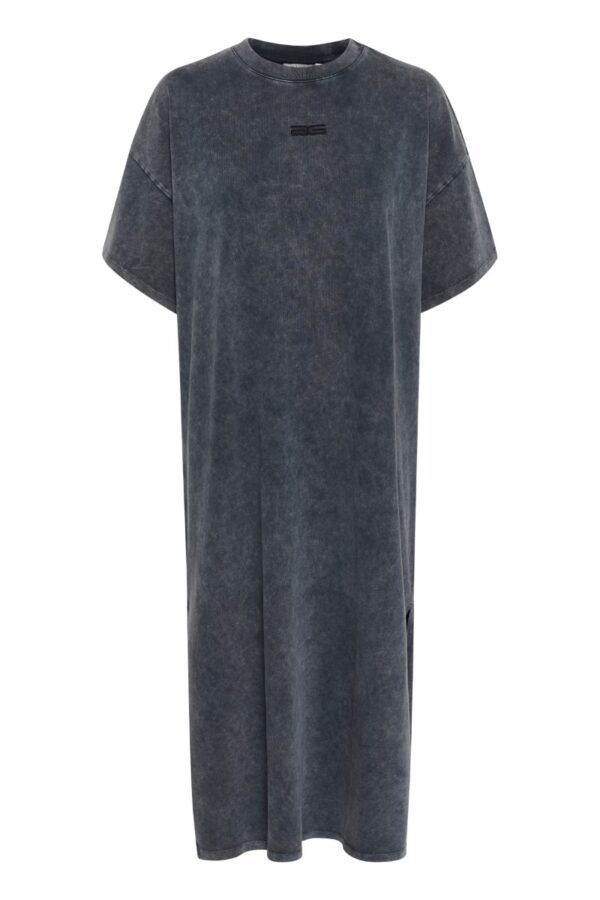 Gestuz - Kjole - GZjio Dress - Dark Grey Washed (Levering midt juli)