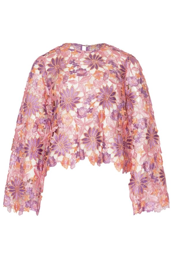 Noella - Bluse - Kezzie Blouse - Lilac Mix