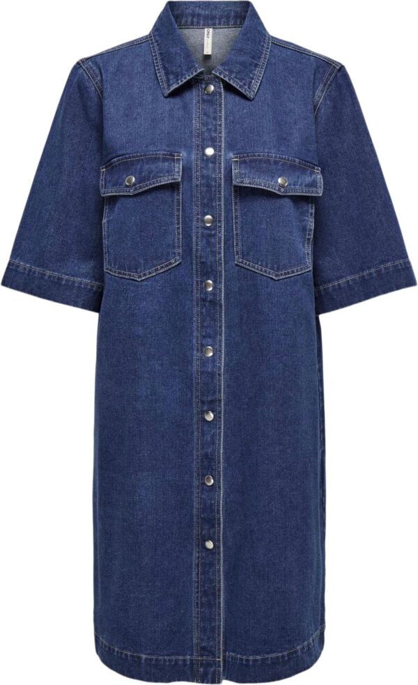 Onlbelle S/S Button Dress DNM GUA N