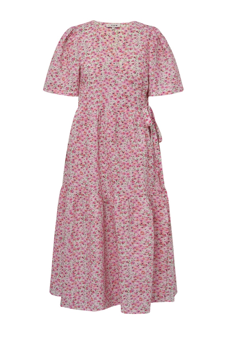 A-View - Kjole - Caisa Ancle Dress - Rose/Pink