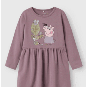 Name it kjole "Gurli Gris" i lilla til piger