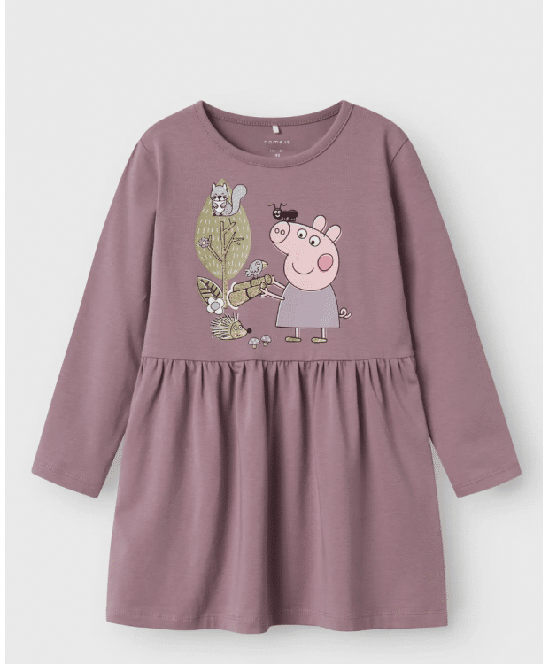 Name it kjole "Gurli Gris" i lilla til piger
