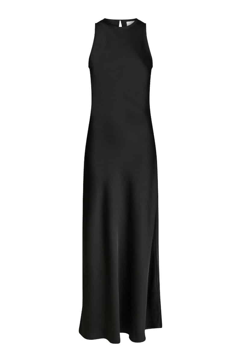 Neo Noir - Kjole - Celinie Heavy Sateen Dress - Black