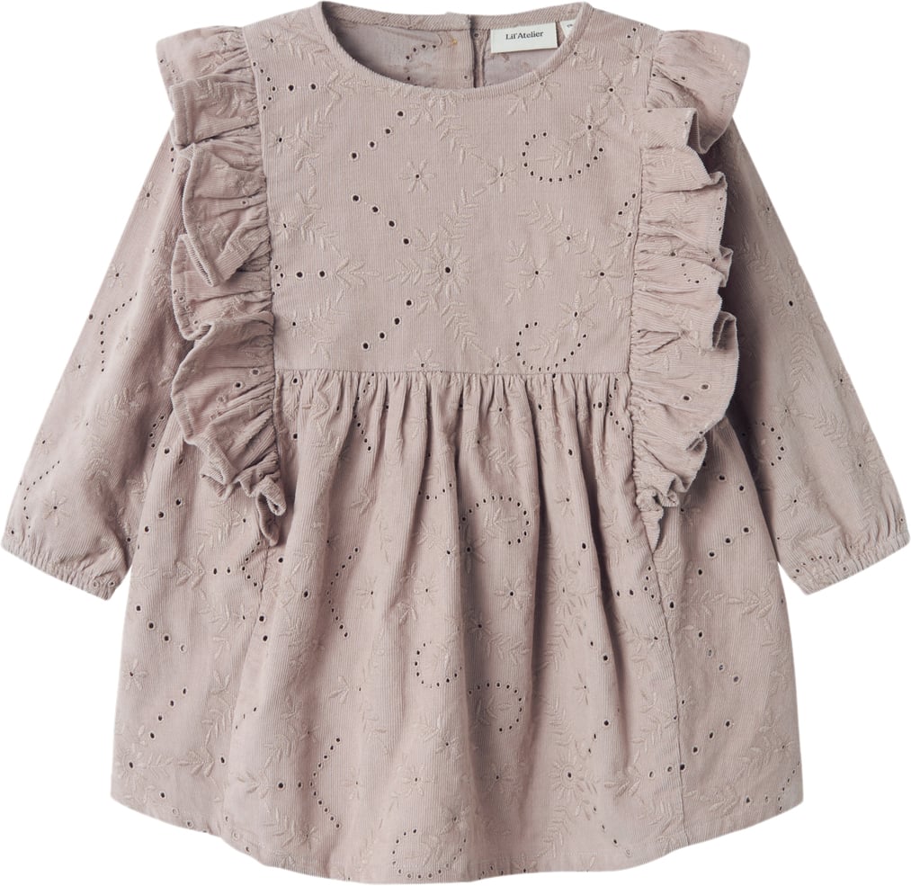 Nmfbine LS Loose Cord Dress 6115cg