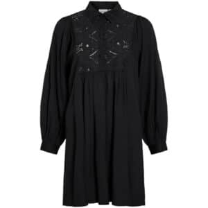 VILA DAME KJOLE VITYRA - Black Beauty