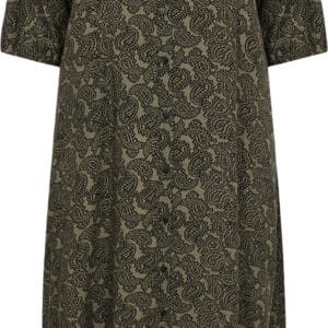 Curvy Wagaja 4 Kjole Mørkegrøn