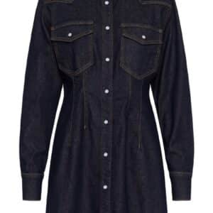 Gestuz - Kjole - GZmae Dress - Dark Blue Rinse