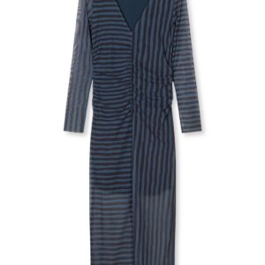 Mads Nørgaard - Kjole - My Mesh Misa Dress - Parisian Night/Black