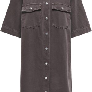 Onlbellesilla S/S Button Dress PNT