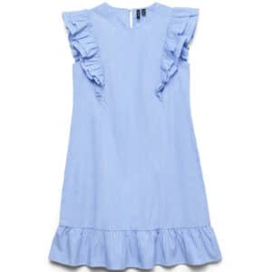 VERO MODA DAME KJOLE VMAILA - Little Boy Blue White