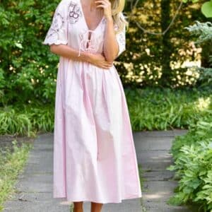 A-View - Kjole - Amanda Dress - Rose (Levering slut januar)