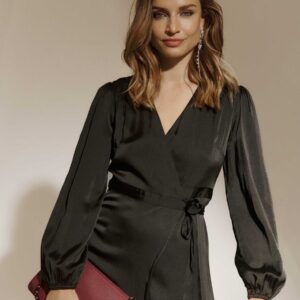 Rwsatina LS Wrap Dress