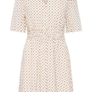 Ichi - Kjole - IH Ursula DR - Fired Brick Flower