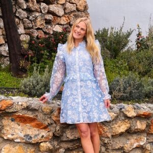 Loved by Lykke - Kjole - Andrea Dress - Light Blue (Levering i midt marts)