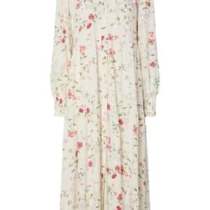 Y.A.S - Kjole - Asina LS Long Shirt Dress - Pristine Botalia (Levering midt marts)