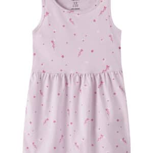 NAME IT Tank Kjole Vilinse Lavender Fog