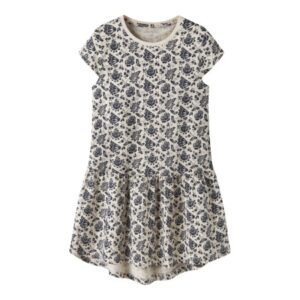 NAME IT Kjole Vigga Summer Sand Paisley Flowers