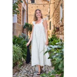 BLACK COLOUR dame kjole BCBENEDIKT - Off White Dot