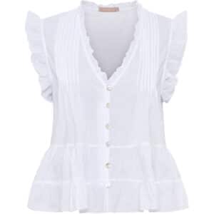 Marta du Chateau dame top MdcEmira TC68181 - White