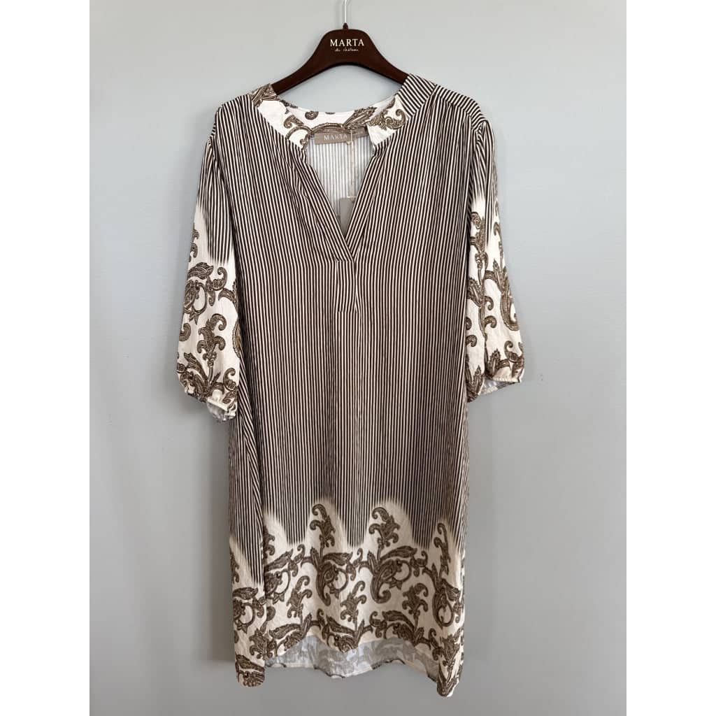 Marta du Chateau dame kjole MdcGoldie 7474 - Marrone4602tpe